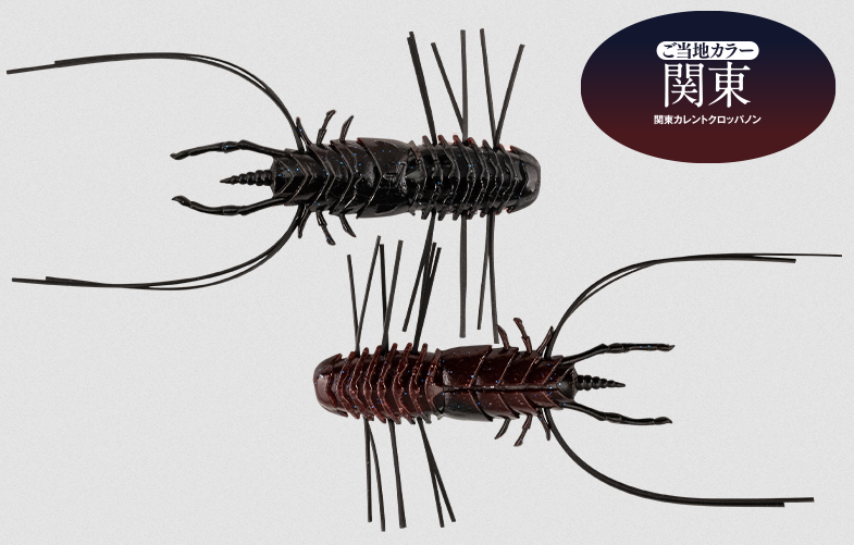 ワームのアップ写真