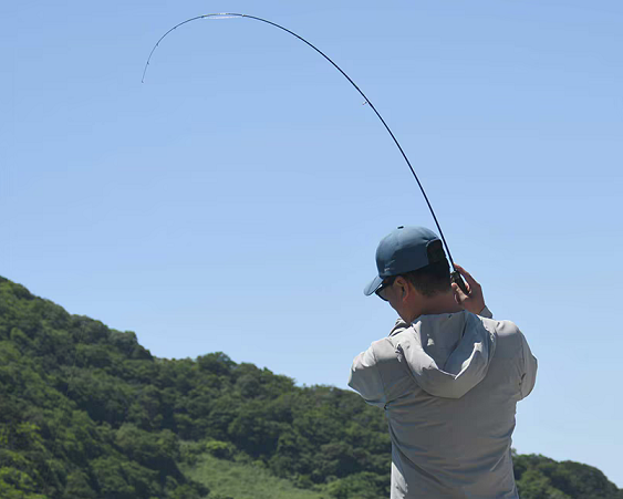 ロッドのアップ写真