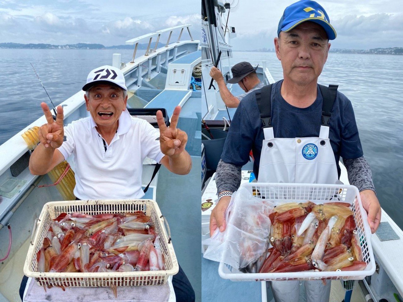 【釣果速報】神奈川県五エム丸でマルイカ釣行が好調！竿頭は70杯！絶品マルイカを自分の手で釣り上げてみませんか？