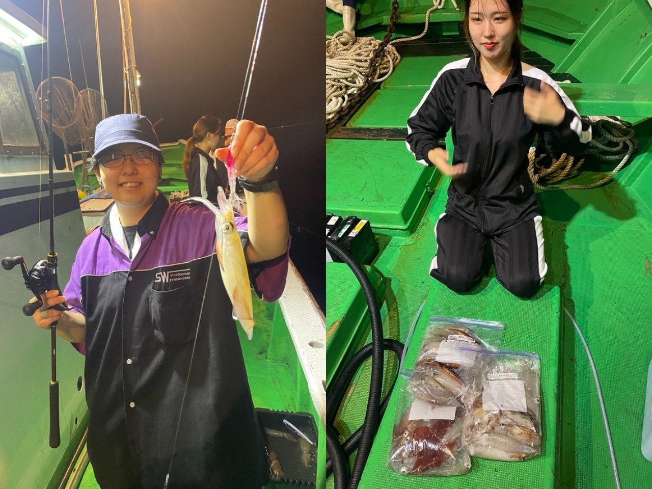 【釣果速報】和歌山県の優勝丸でアカイカGET！竿頭49匹！好調の今、ぜひ乗船予約を！