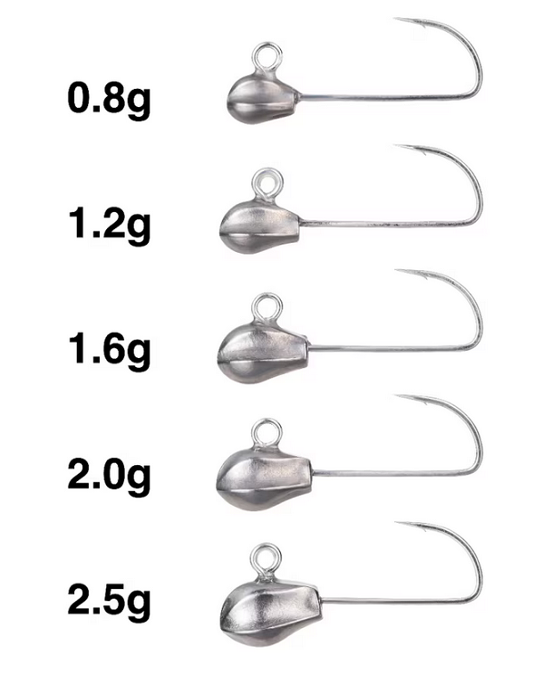 ジグヘッドのアップ写真