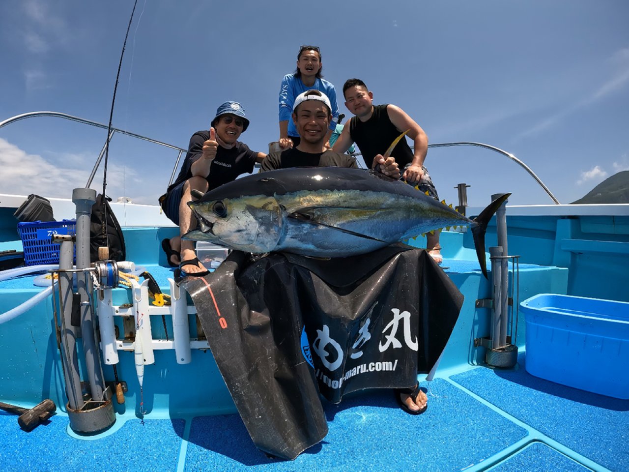 【釣果速報】静岡県もき丸でカツオ全員キャッチ達成！34.00kgキハダも確保！次なる挑戦者はあなただ！