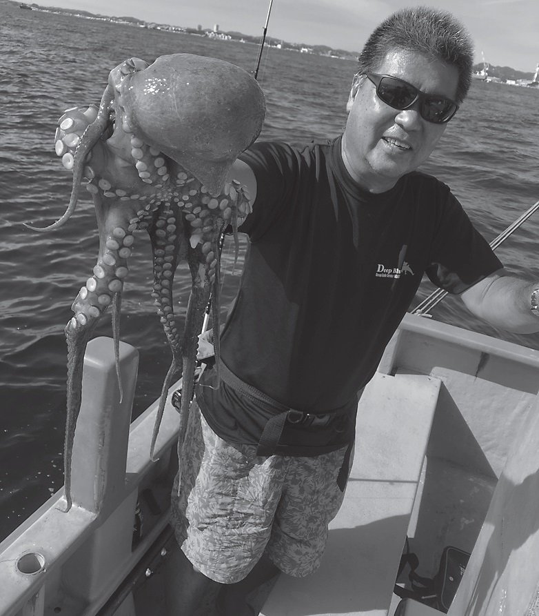 重量感がたまらない！ 湾奥ダコは良型ぞろい