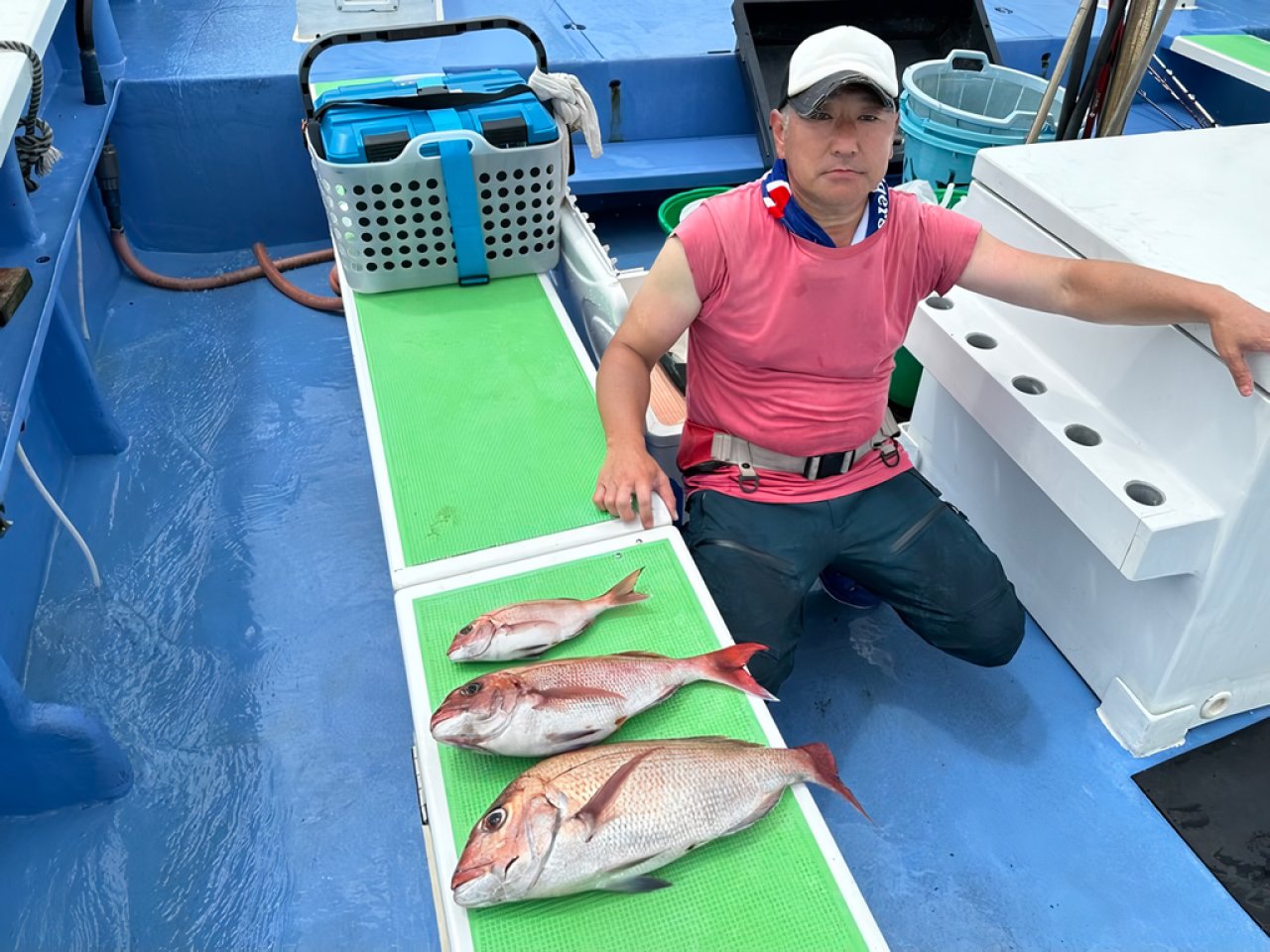 【釣果速報】神奈川県大松丸でマダイ絶好調！トップは2.50kg！今後はますます大鯛の数釣りが楽しめるそうですよ！