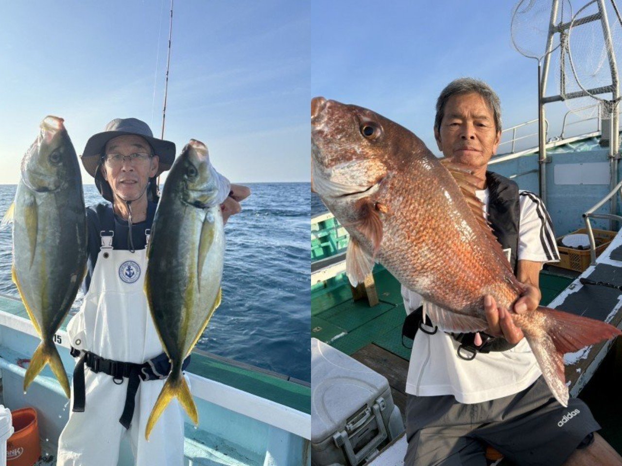 【釣果速報】千葉県長福丸でマダイ・イサキ・シマアジと人気魚種続々ゲット！いろいろな魚との出会いを楽しみたい人は即予約を！