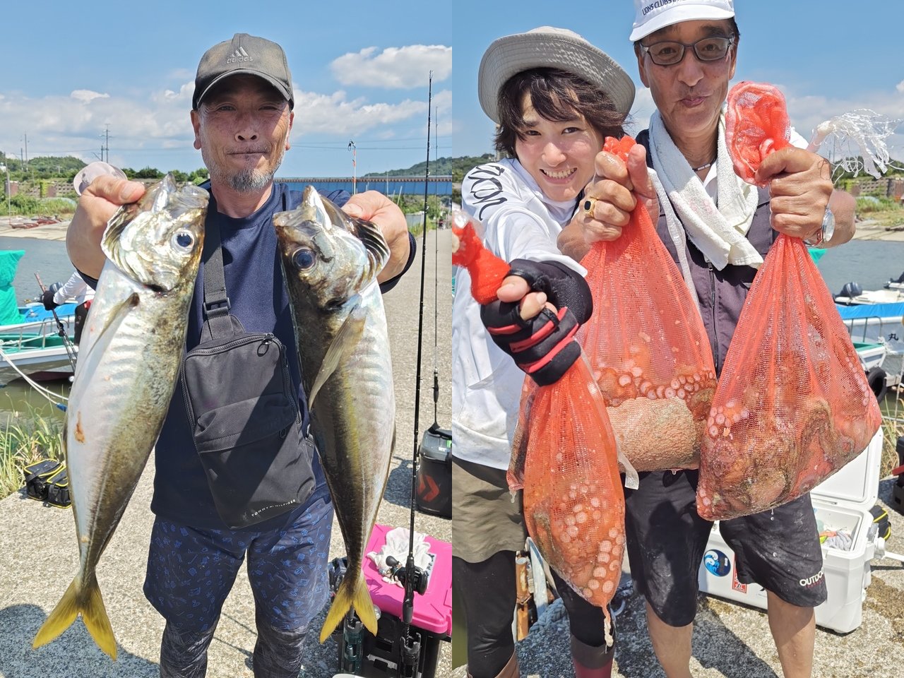 【釣果速報】千葉県フィッシュオン大勝でマダコ釣り好調！連発で大興奮！お盆休みはマダコ釣りで決まり！