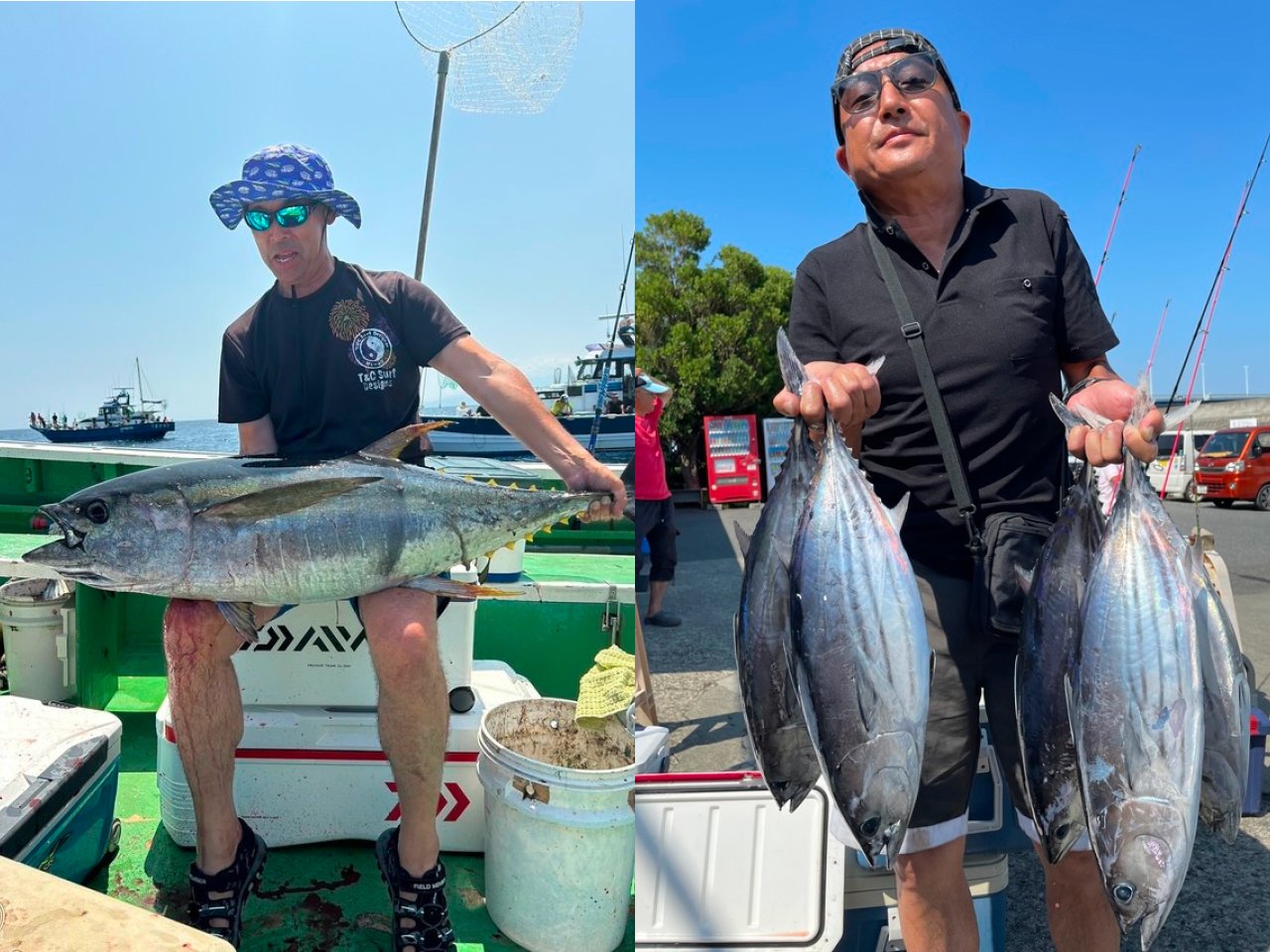 【釣果速報】激旨サイズのカツオを全員ゲット！神奈川県庄治郎丸で五感が大満足する釣行に繰り出そう！