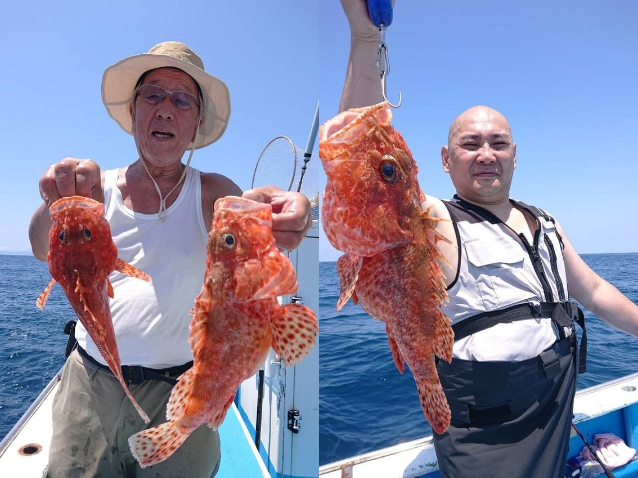 【釣果速報】最大1.60kgのオニカサゴをキャッチ！今すぐ千葉県第2美吉丸に乗船して大物を釣り上げよう！