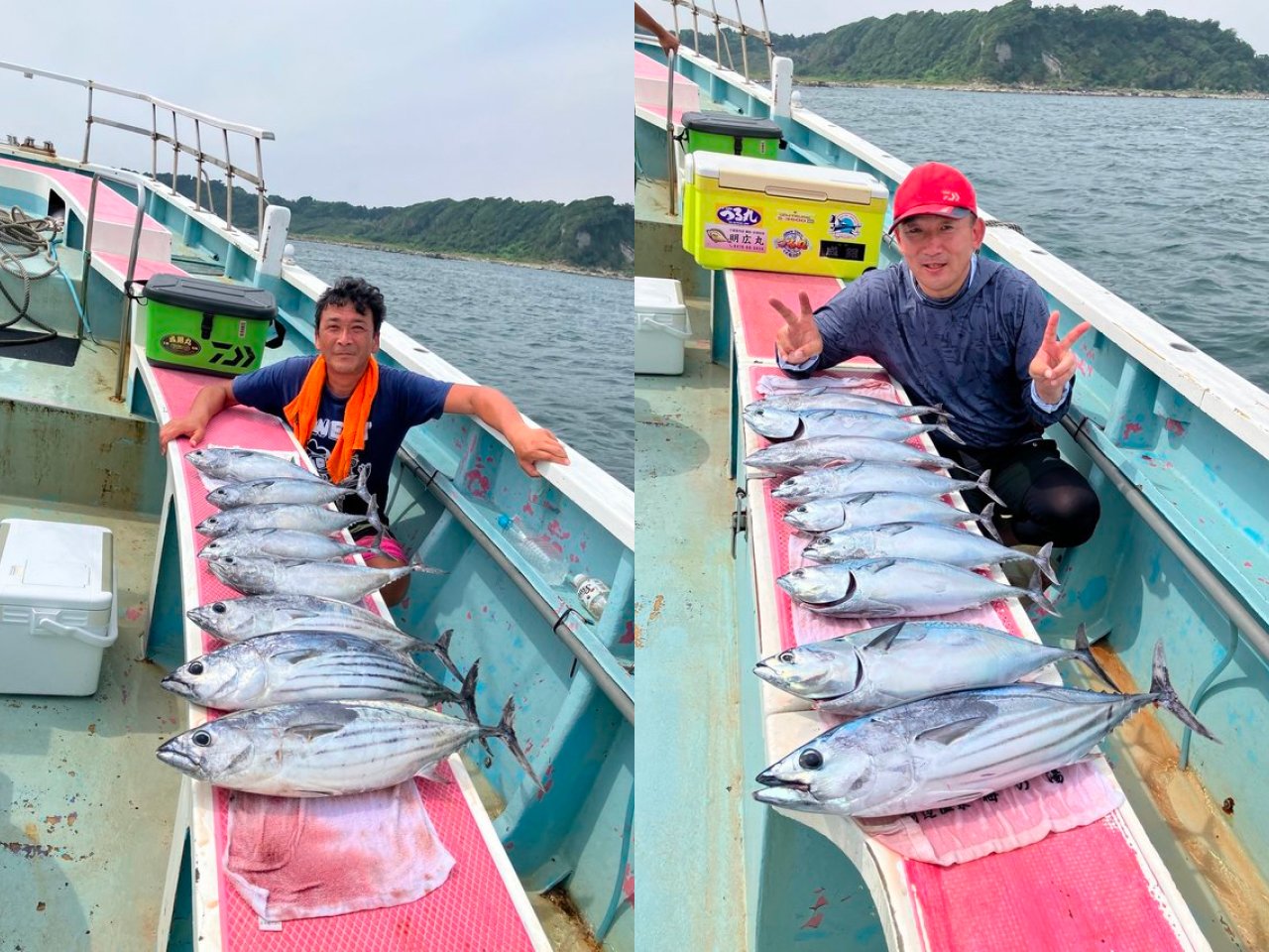 【釣果速報】神奈川県成銀丸でカツオ・ソーダカツオが連続ヒット＆ダブルキャッチで好調！今後も期待大！ 