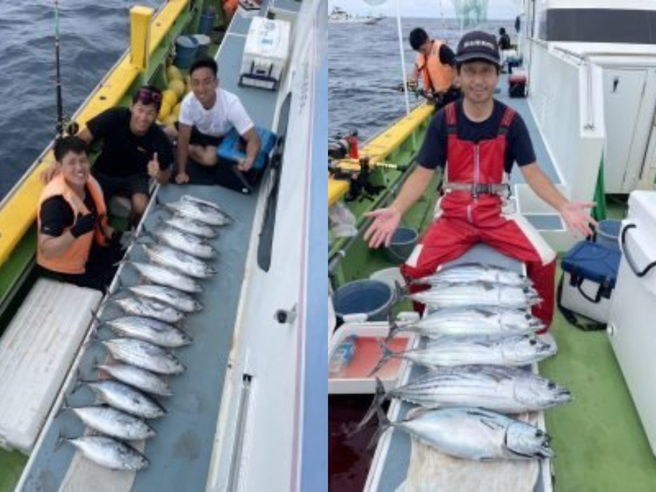 【釣果速報】神奈川県ちがさき丸でカツオがヒラソウダ混じりで当たり活発！1.8kg～4.8kgの良型揃いで最高のフィニッシュ！熱いファイトを繰り広げたいなら今すぐ乗船だ！