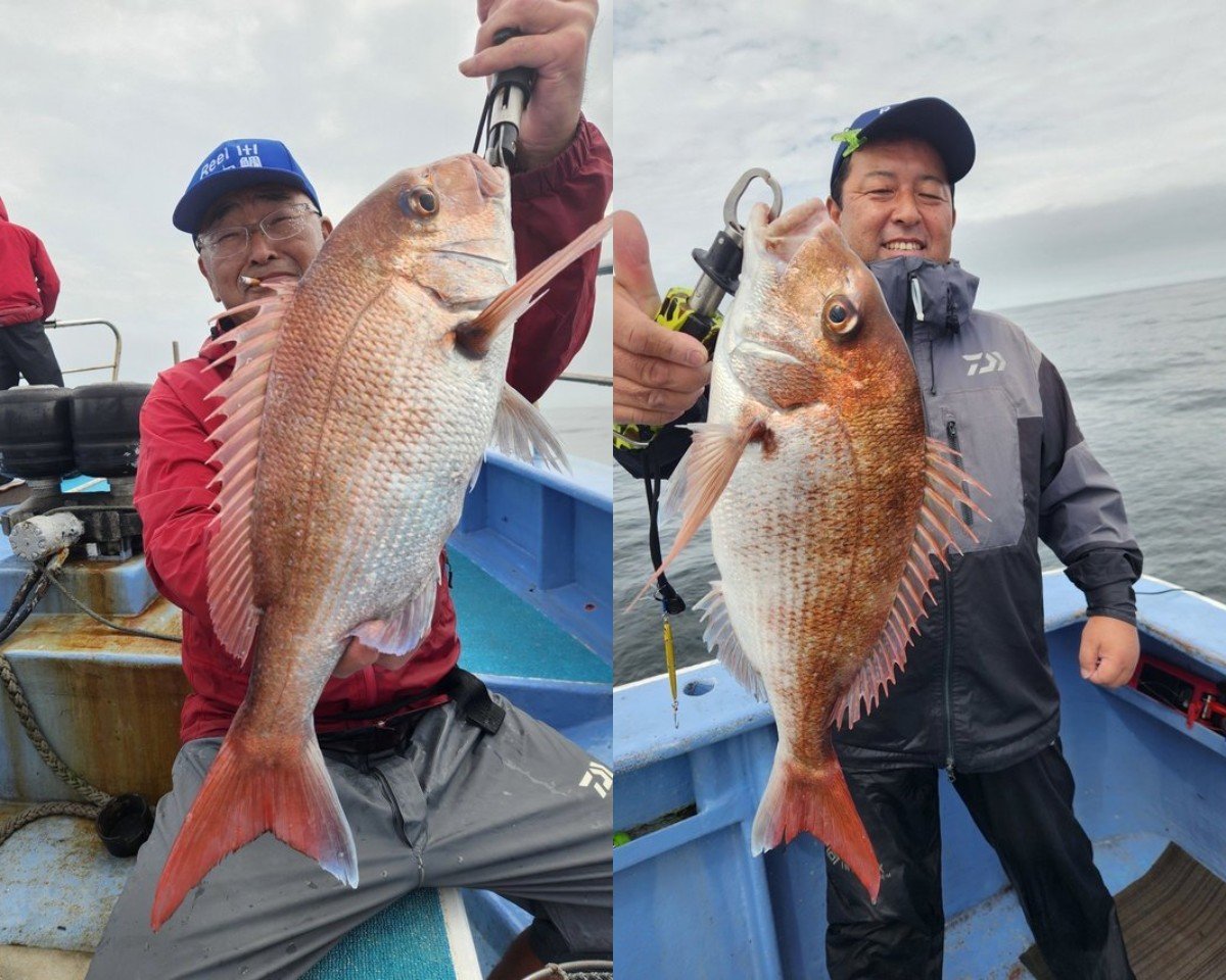 【釣果速報】茨城県宗和丸でマダイ・ハナダイ・カサゴと人気魚種続々ゲット！いろいろな魚との出会いを楽しみたい人は即予約を！