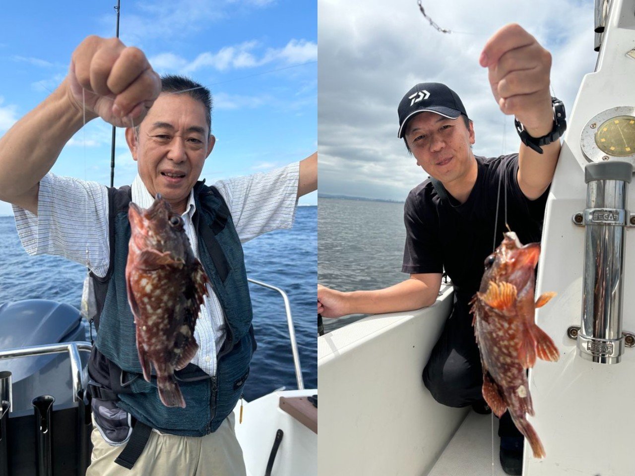 【釣果速報】カサゴ・アジ・ハタ確保！天気に恵まれお土産バッチリ！充実の釣行は埼玉県DREAM LAND RESORT で！