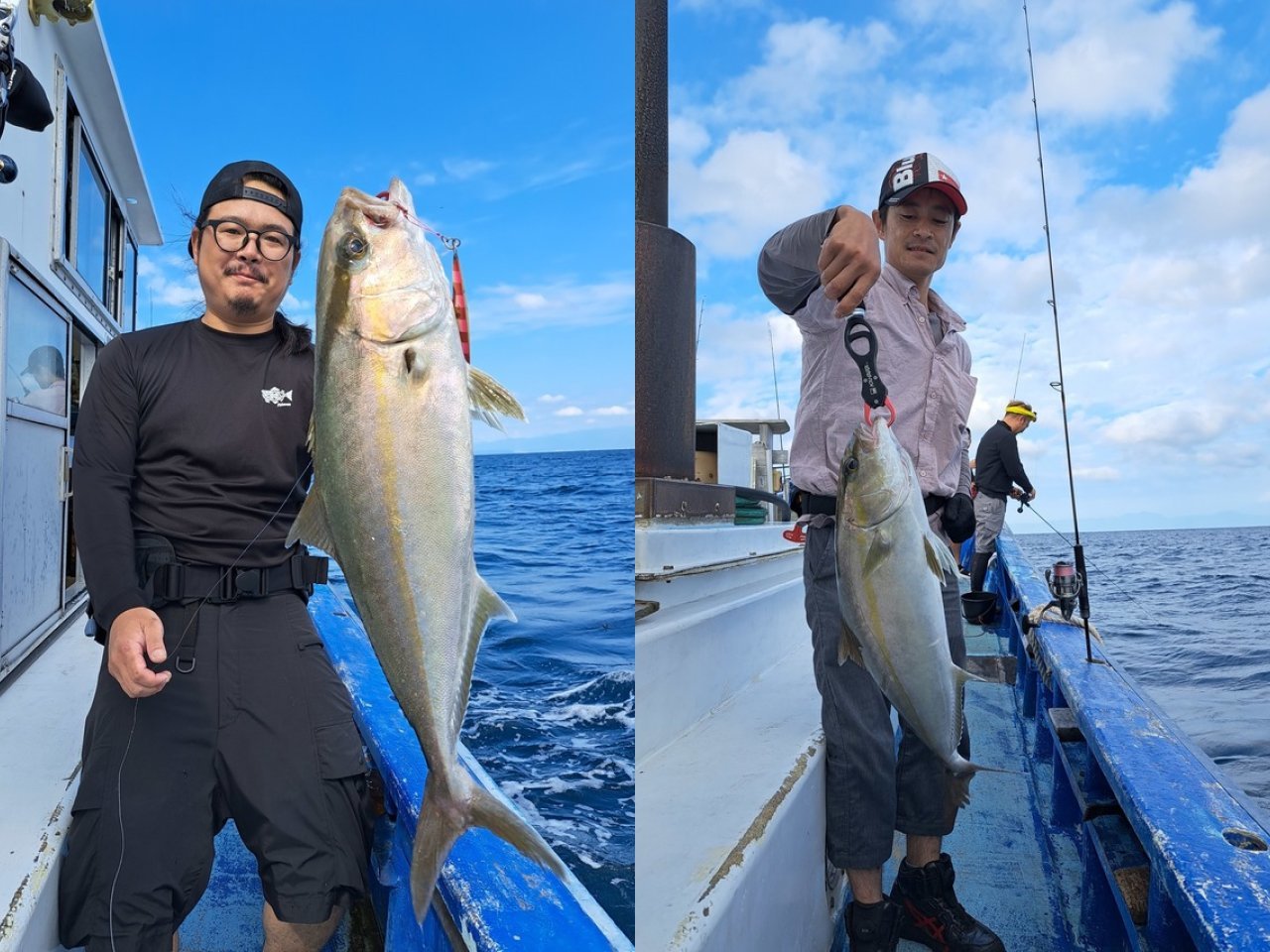 【釣果速報】神奈川県道乗丸でカンパチ＆ワラサ上がる！初心者アングラーも憧れの青物キャッチ！船釣りデビュー戦を大物ゲットで飾りませんか？