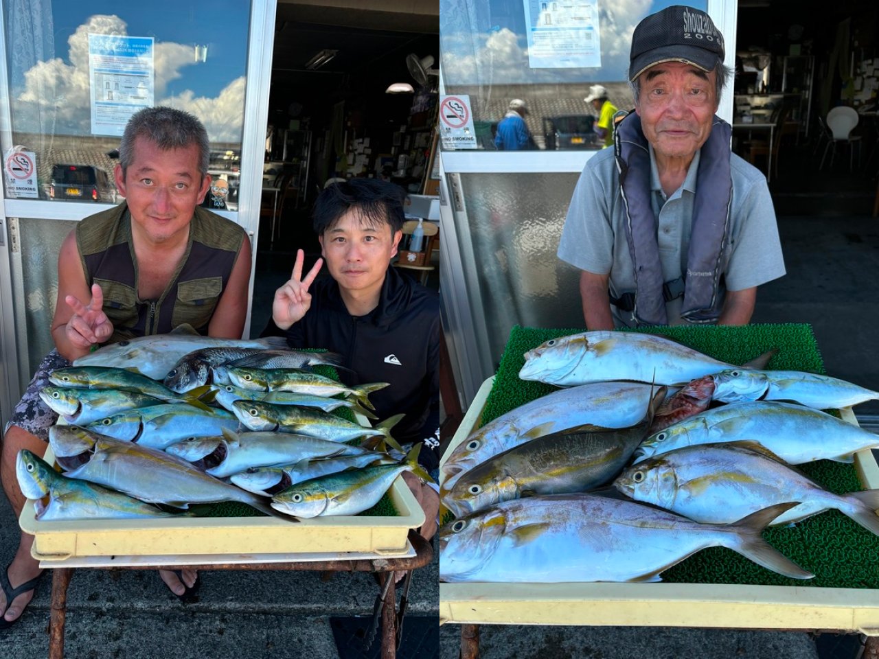 【釣果速報】神奈川県庄治郎丸で大人気ターゲットのイナダを全員ゲット！カンパチ・クロダイも大健闘！引きも味も今が最高潮！