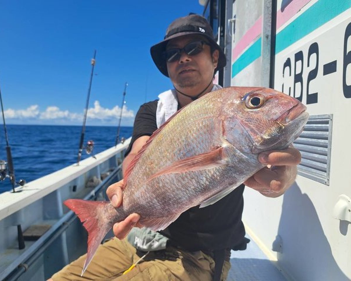 【釣果速報】千葉県梅花丸でマダイ絶好調！トップ14匹！今後はますます大鯛の数釣りが楽しめるそうですよ！