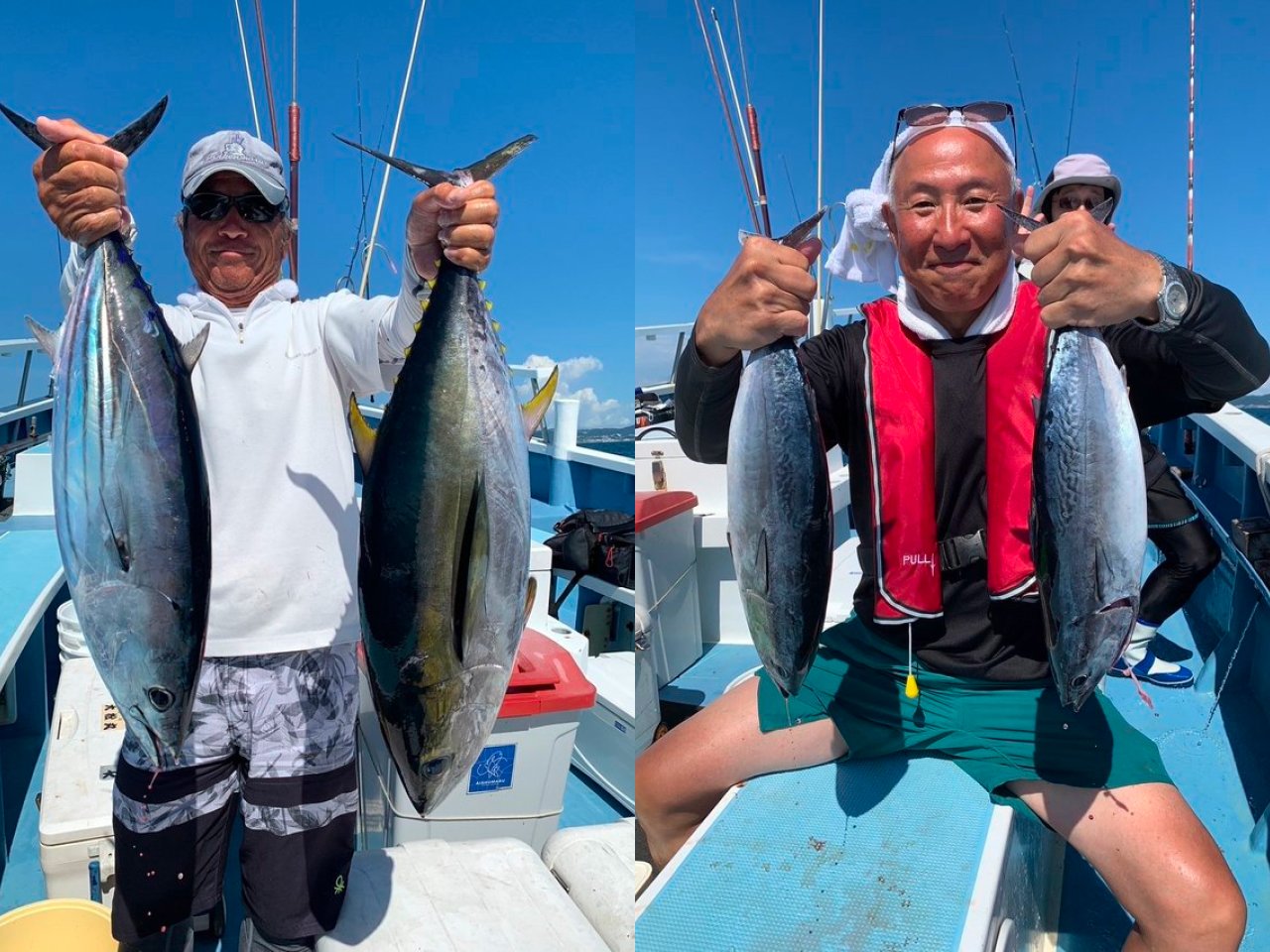 【釣果速報】神奈川県愛正丸でカツオ・キハダマグロが連続ヒット＆ダブルキャッチで好調！今後も期待大！