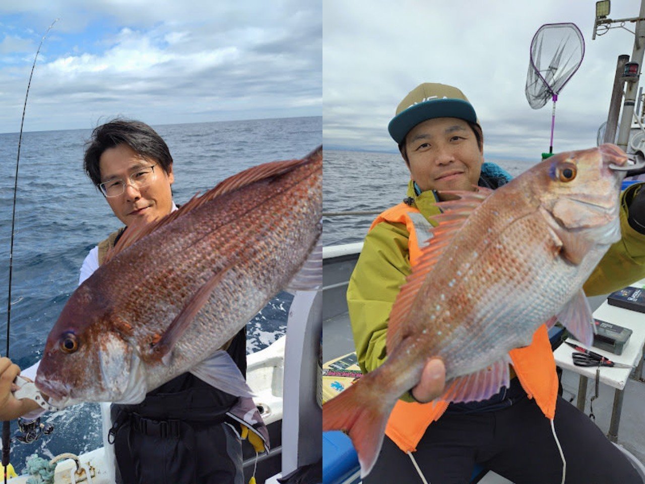 【釣果速報】福島県ジガーズでマダイ・チャリコ・ハナダイ確保！その他お土産も順調にGET！いろいろな魚たちとの出会いを楽しもう！