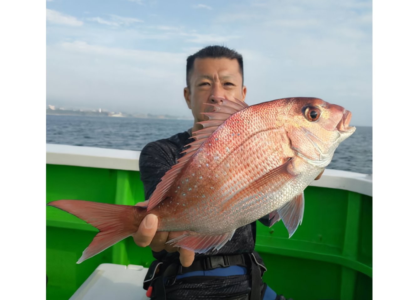 【釣果速報】茨城県弘漁丸で食べ頃サイズの良型1.20kgマダイ上がる！数も型も大満足で釣り客全員テンションMAX！