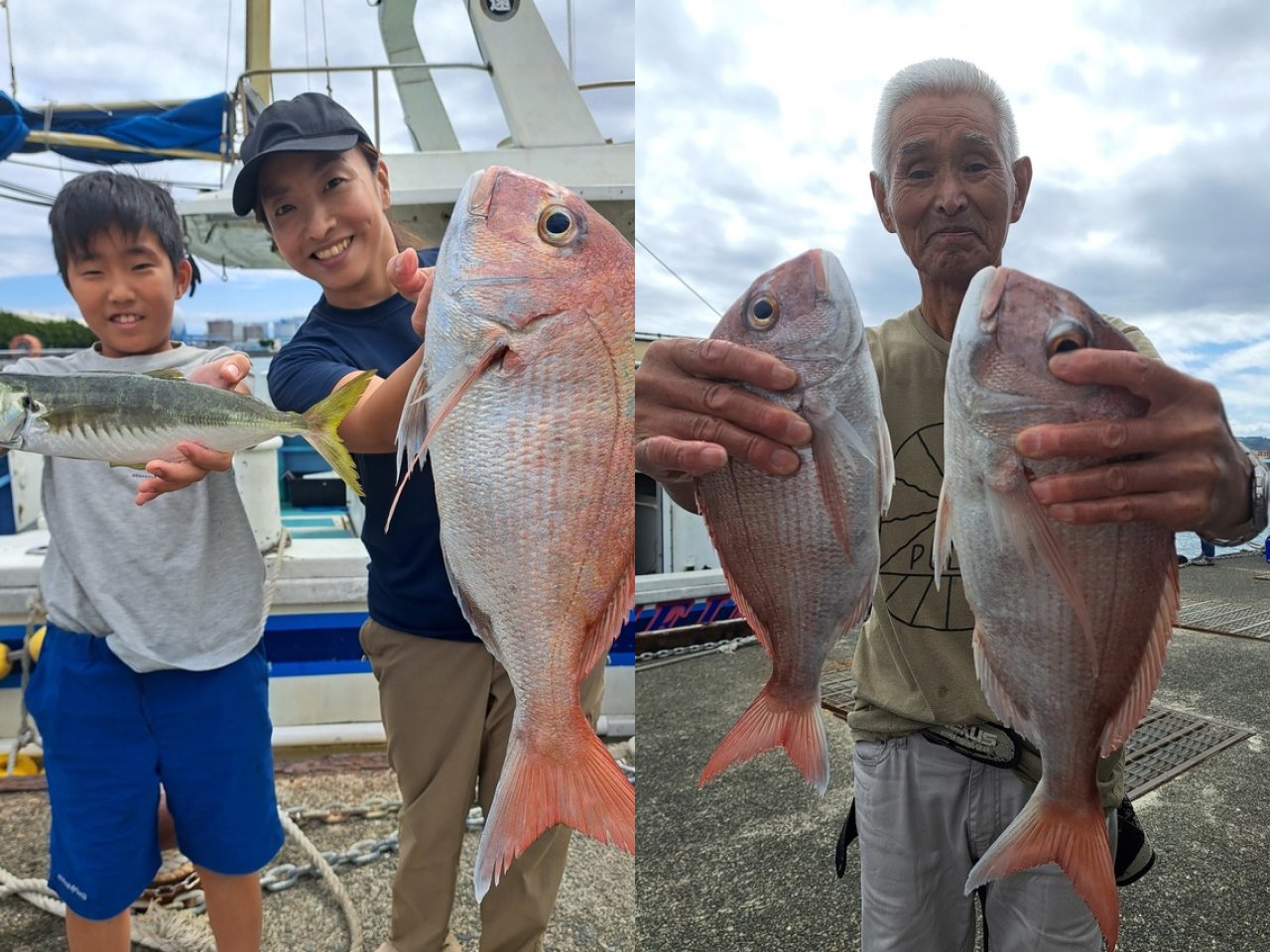 【釣果速報】静岡県SHINSEIMARUで1.70kgの良型マダイをゲット！いろいろな魚との出会いを楽しみたい人は即予約を！