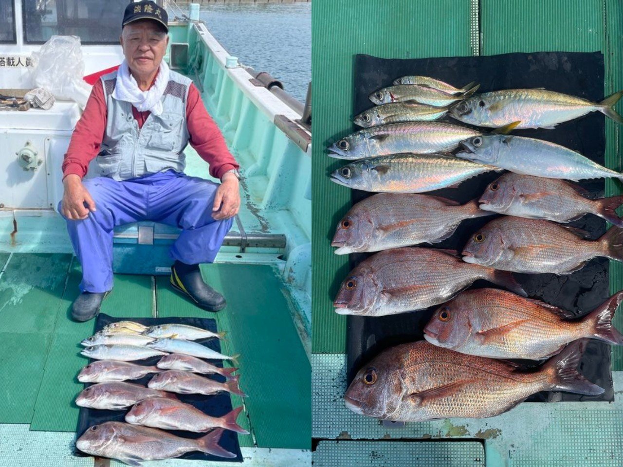 【釣果速報】和歌山県淡隆丸で最大48cmのマダイ確保！記録狙いさん大注目の釣り船です！