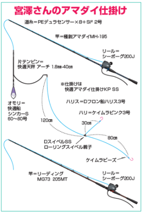 宮沢幸則の令和も釣りは楽しく真剣に！（第4回）］アマダイの特エサ