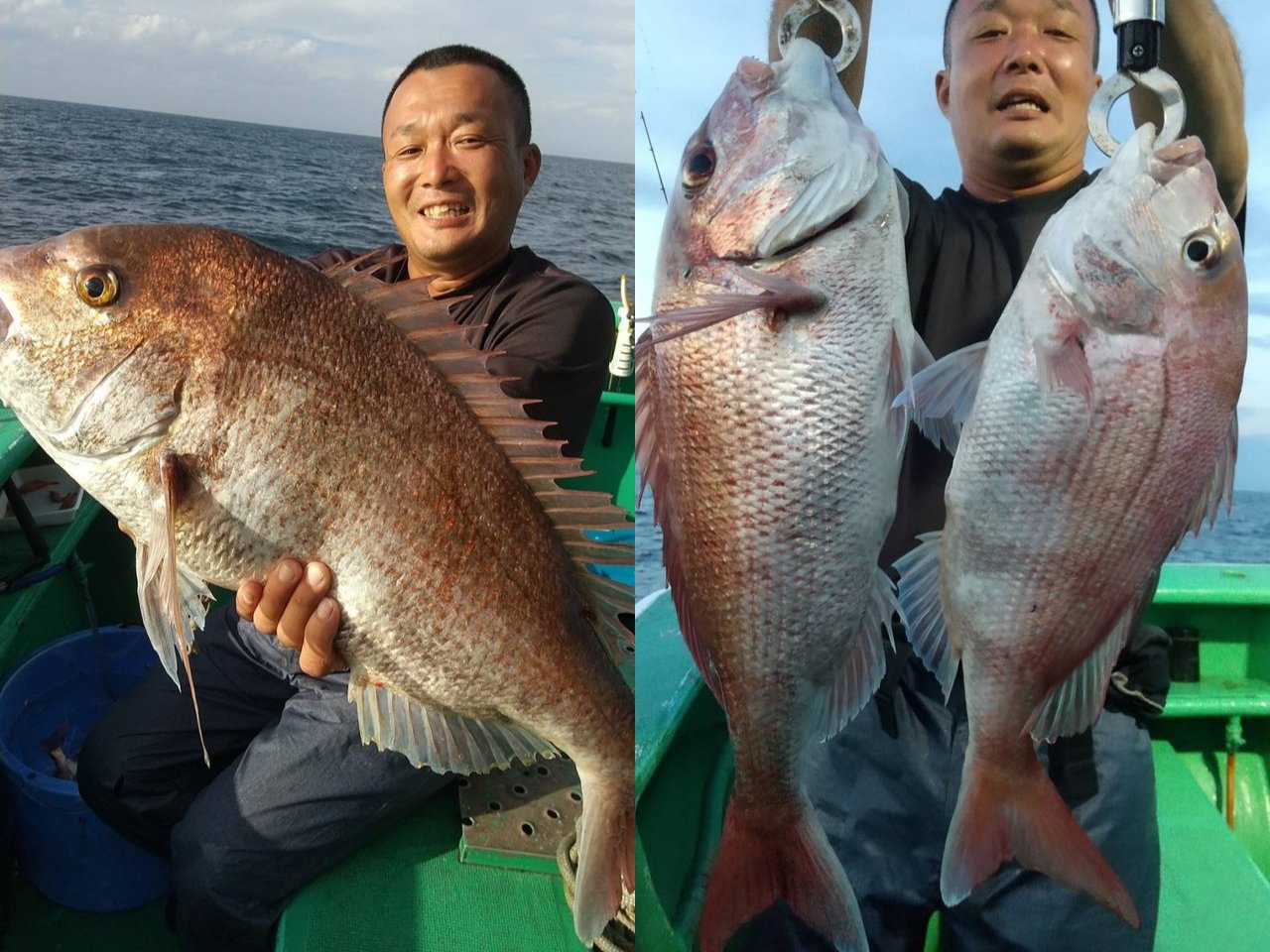 【釣果速報】茨城県長岡丸で4.76kgのど迫力マダイをキャッチ！！三連休は大物マダイを捕まえに行きませんか？