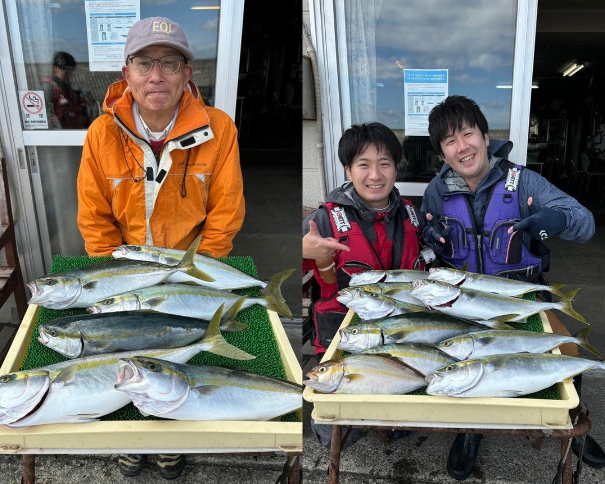 【釣果速報】神奈川県庄治郎丸でイナダ好調！釣り客全員が早々に目標達成し早上がり！好きな魚を狙いに行こう！