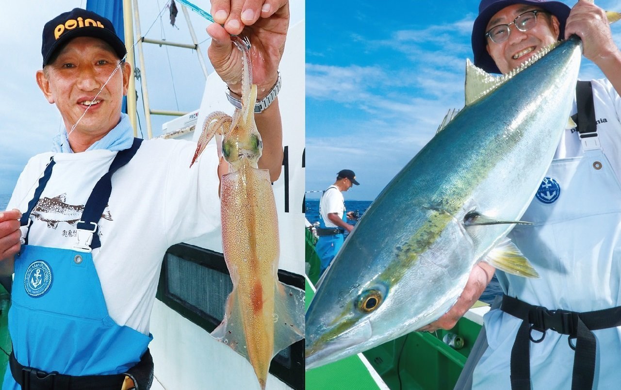 ヤリイカ泳がせで狙え　城ヶ島～剣崎沖のマダイ&青物