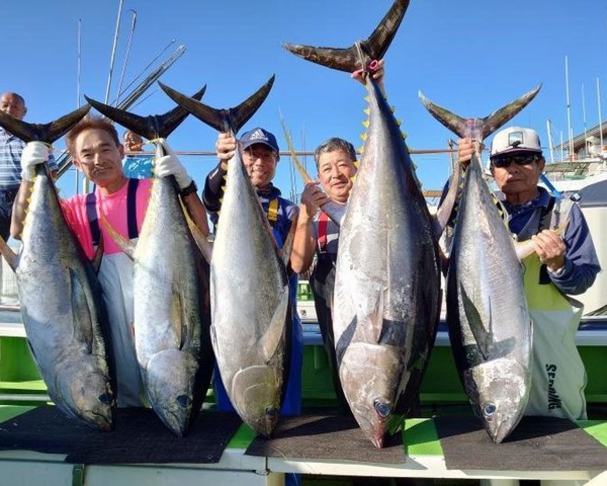 【釣果速報】キハダにカツオ！MAX60kgの大物尽くしで船内大渋滞！？神奈川県長三朗丸で最高記録を更新しよう！