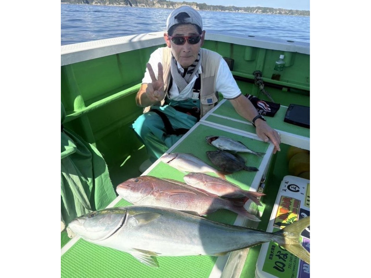 【釣果速報】神奈川県あまさけや丸でマダイGET！ワラサやカイワリなど人気魚種もたくさんゲット！乗船して豪華なお土産を持ち帰ろう！