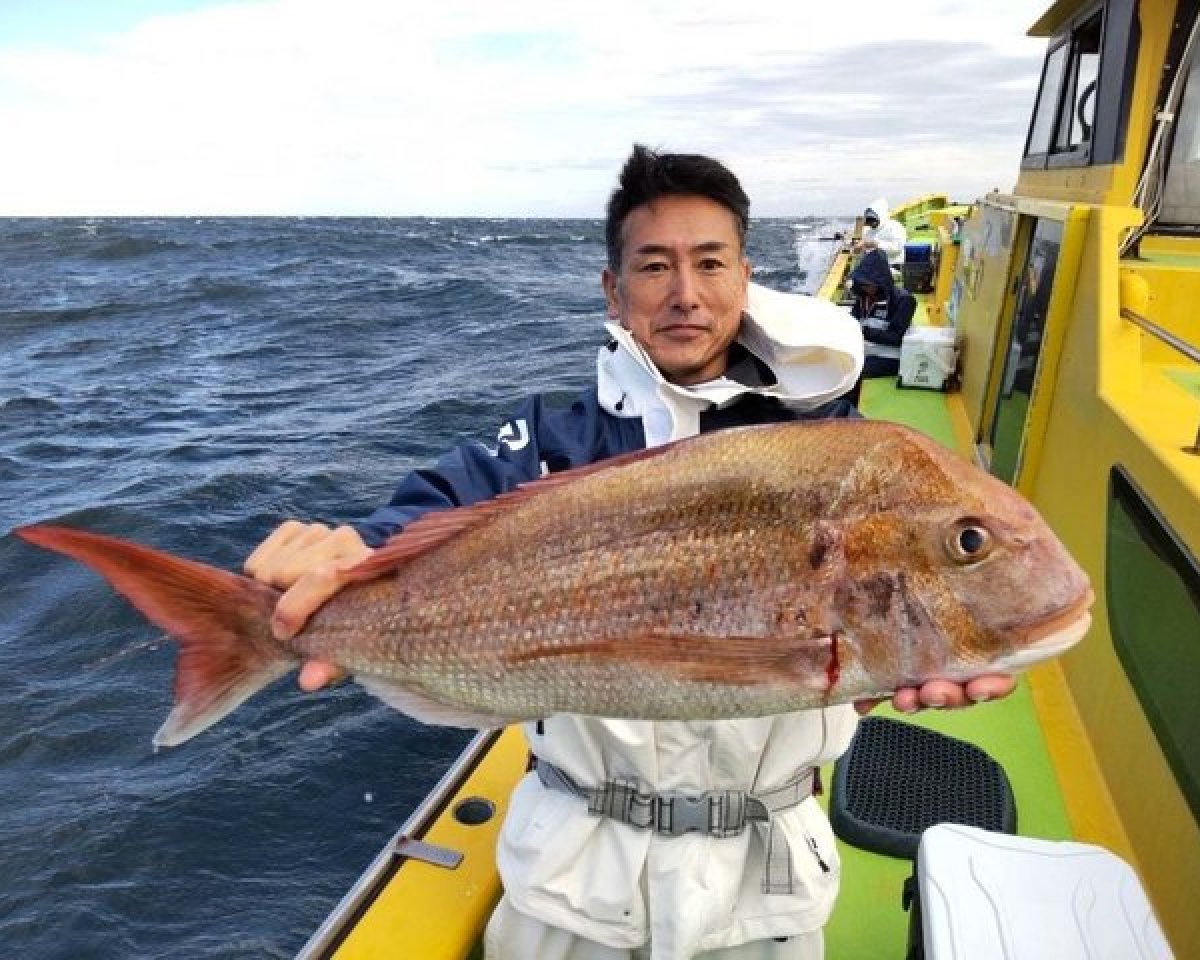 【釣果速報】神奈川県鴨下丸kawanaで3.49kgの特大マダイ出た！次にビッグワンを手にするのはあなたかも？！