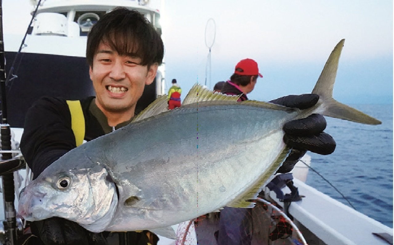 西伊豆土肥沖はシマアジとの両狙い　多彩なゲストも華を添える