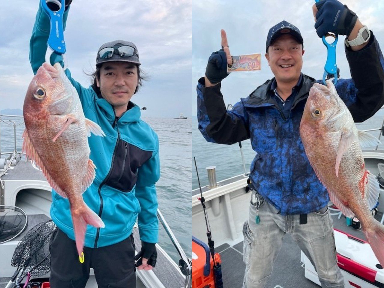 【釣果速報】広島県芳丸で66cmのマダイをキャッチ！自己最高記録の大鯛を狙うなら広島県芳丸に乗船しよう！