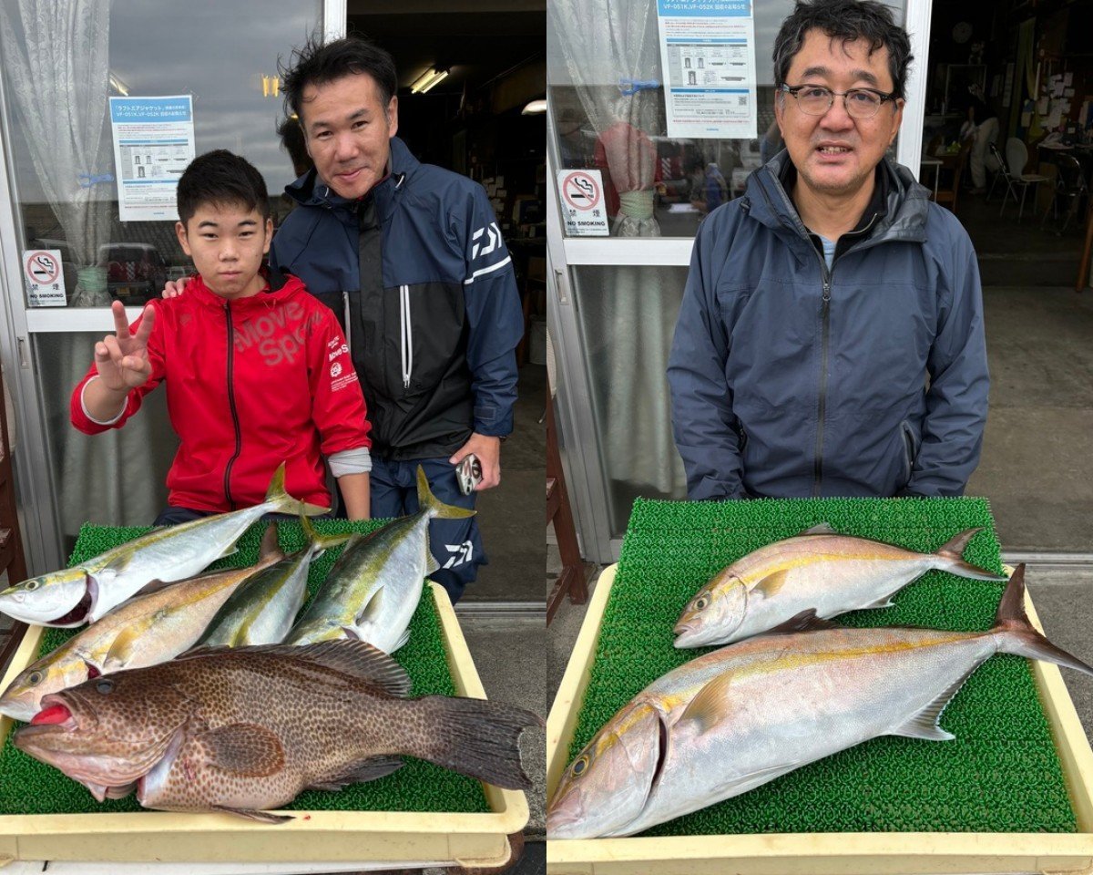 【釣果速報】神奈川県庄治郎丸でカンパチ・イナダ好調！釣り客全員が早々に目標達成し早上がり！好きな魚を狙いに行こう！