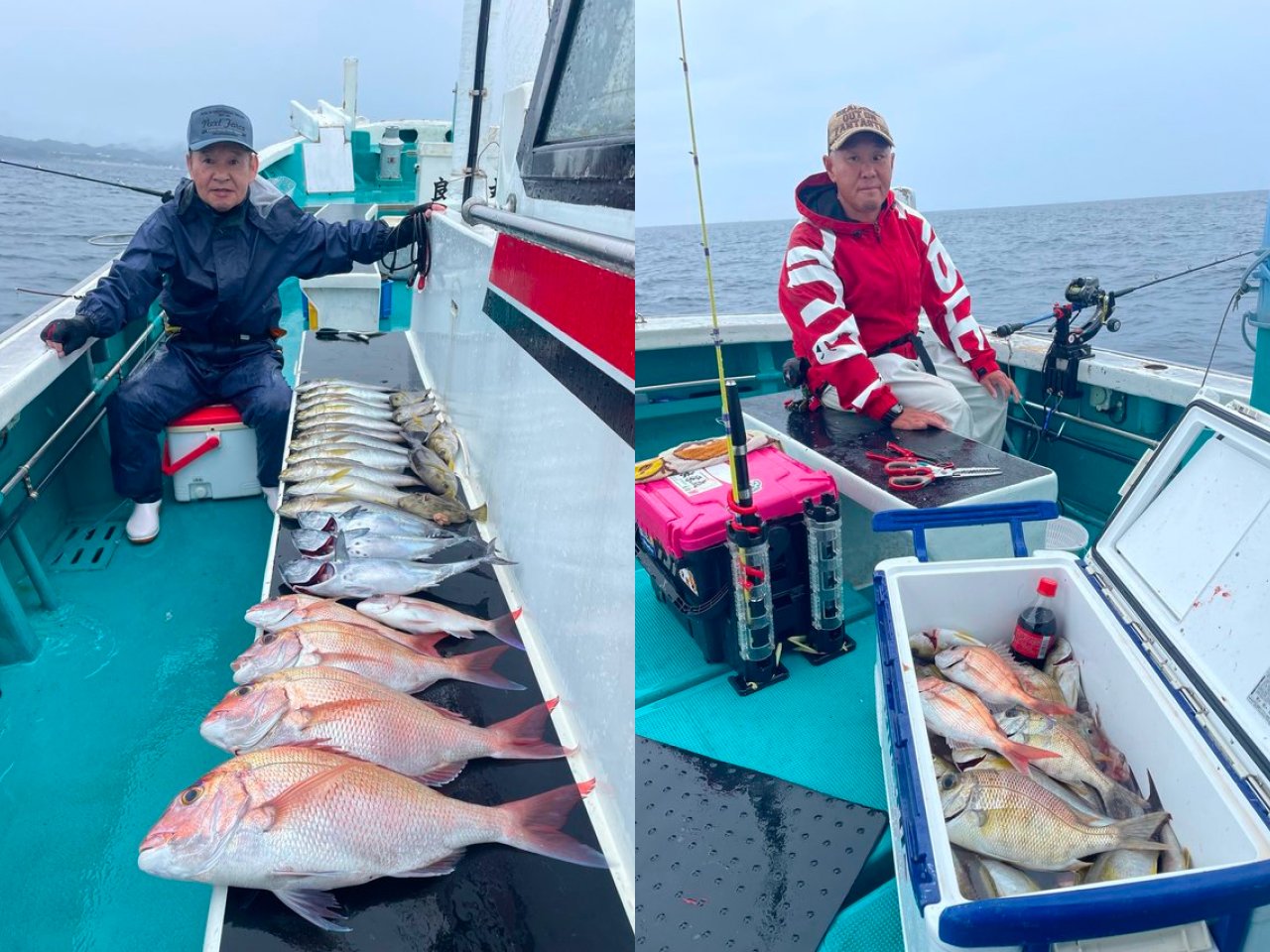 【釣果速報】和歌山県良栄丸で食べ頃サイズの良型50cmマダイ上がる！多彩なゲストも見え釣行は大充実！