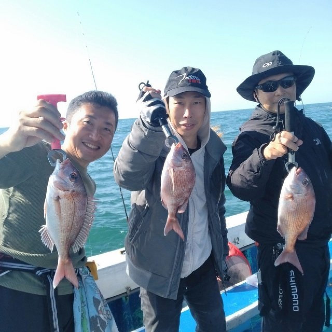 【釣果速報】兵庫県海蓮丸でタイ上がる！最大70cm！ゲストも多種多様！充実の釣行をお約束します！