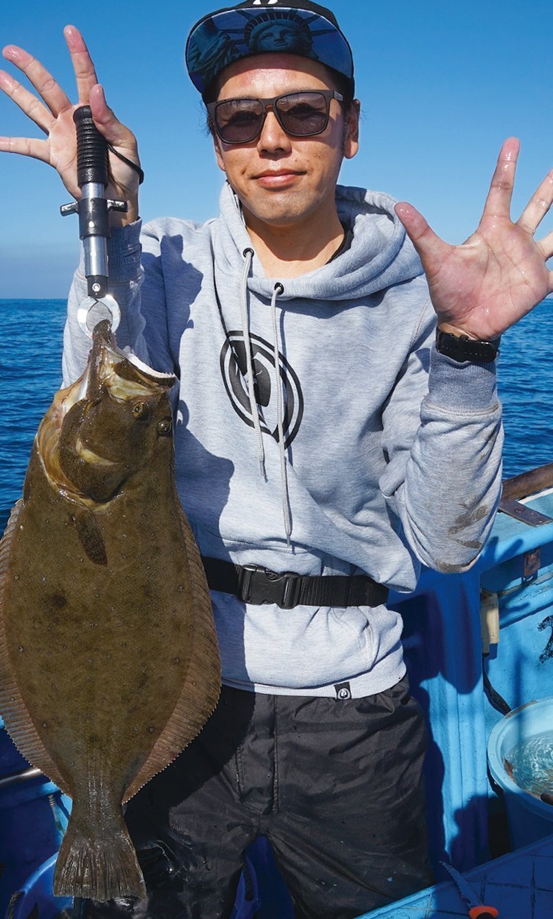 ヒラメ開幕ダッシュ決まる 良型目立ち期待大