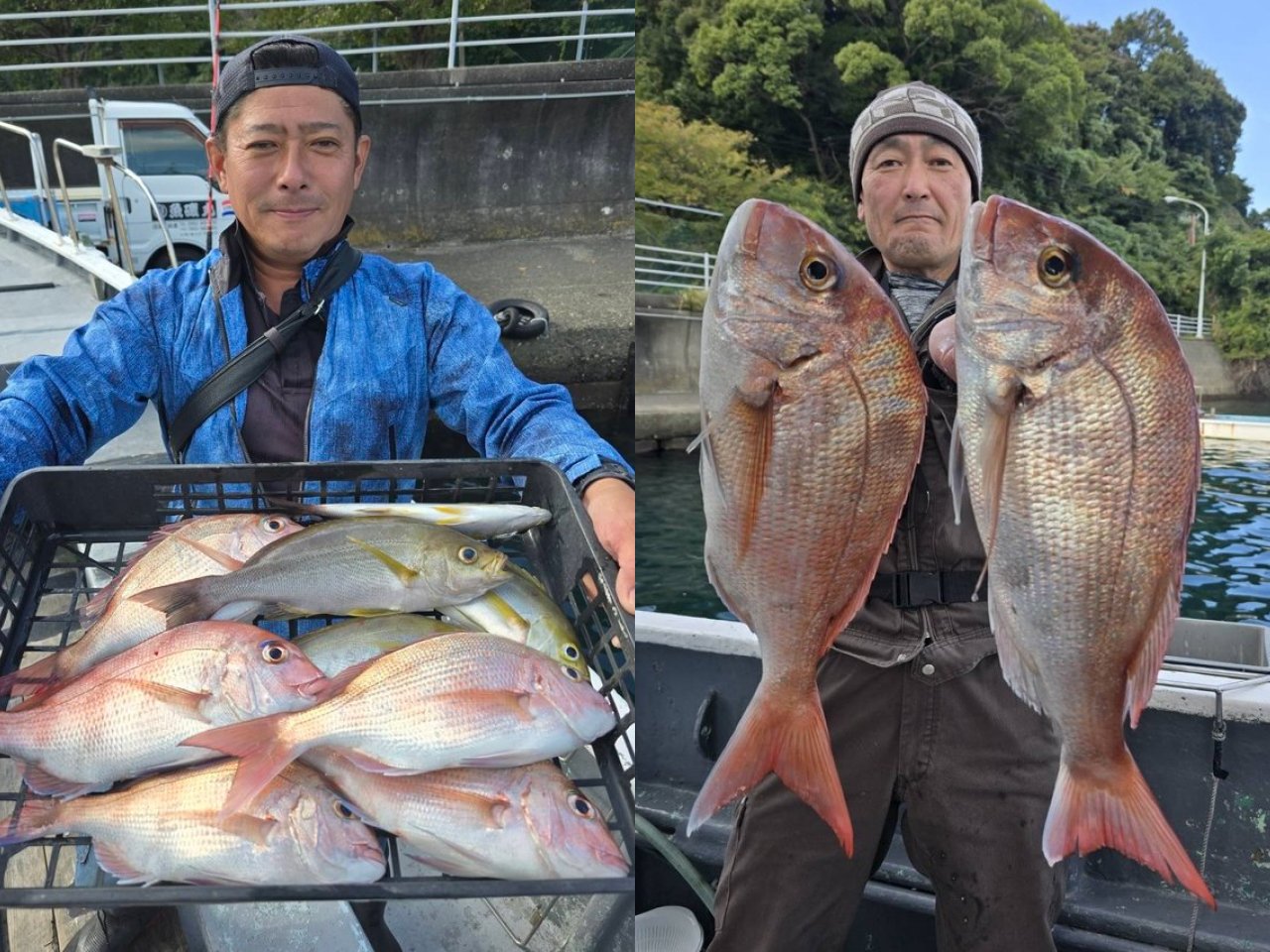 【釣果速報】静岡県魚磯丸で1.20kgの良型マダイをゲット！活性上々で豪華なゲストが釣れる最高のシーズンに突入！