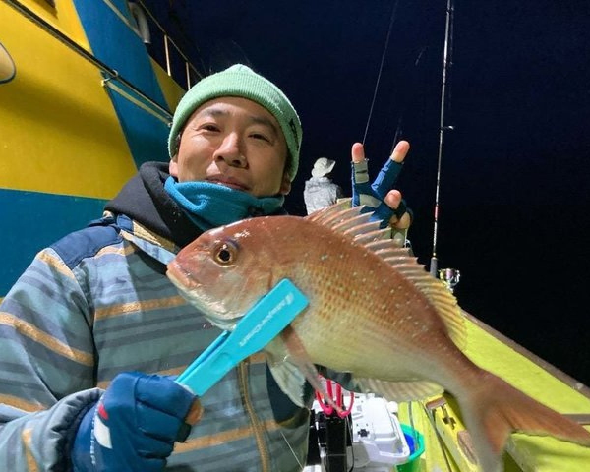 【釣果速報】千葉県太幸丸で1.0kgの良型マダイをゲット！ヒット多数な今がチャンス！