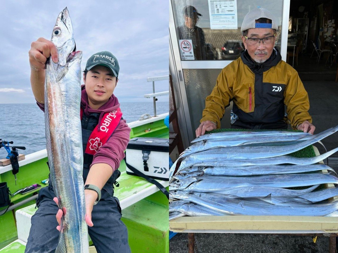 【釣果速報】神奈川県庄治郎丸で良型タチウオGET！最大117cm！今後にも期待！