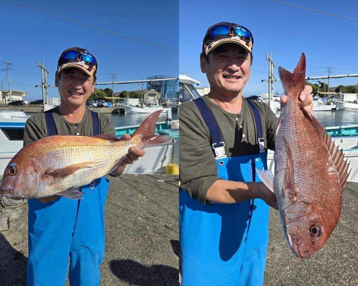 【釣果速報】千葉県富士丸で食べ頃サイズの良型マダイ上がる！多彩なゲストも見え釣行は大充実！