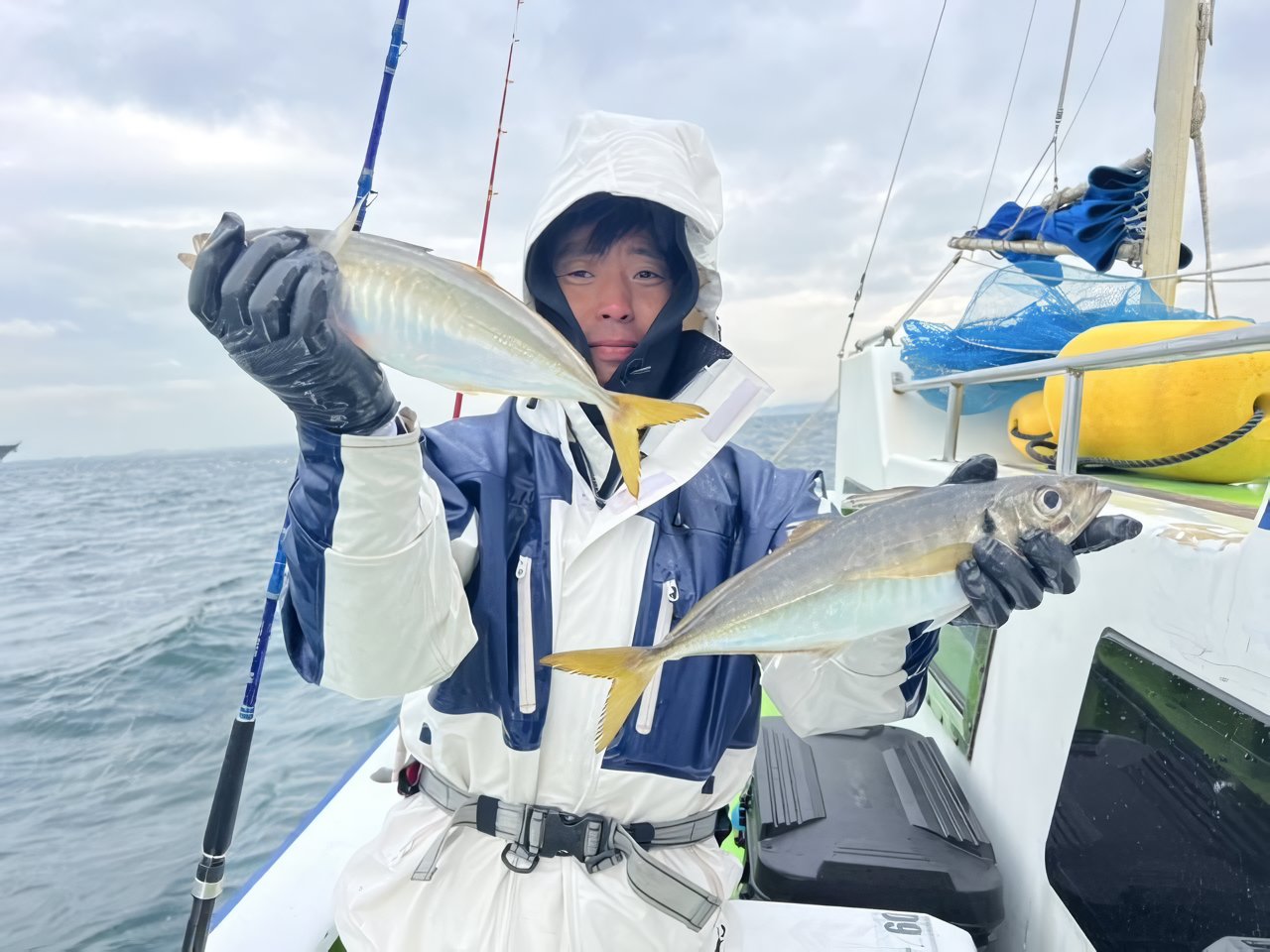 【釣果速報】神奈川県政信丸で今日もメガアジ釣れる！釣り人憧れの巨大アジを狙うなら今すぐ乗船予約をしよう！