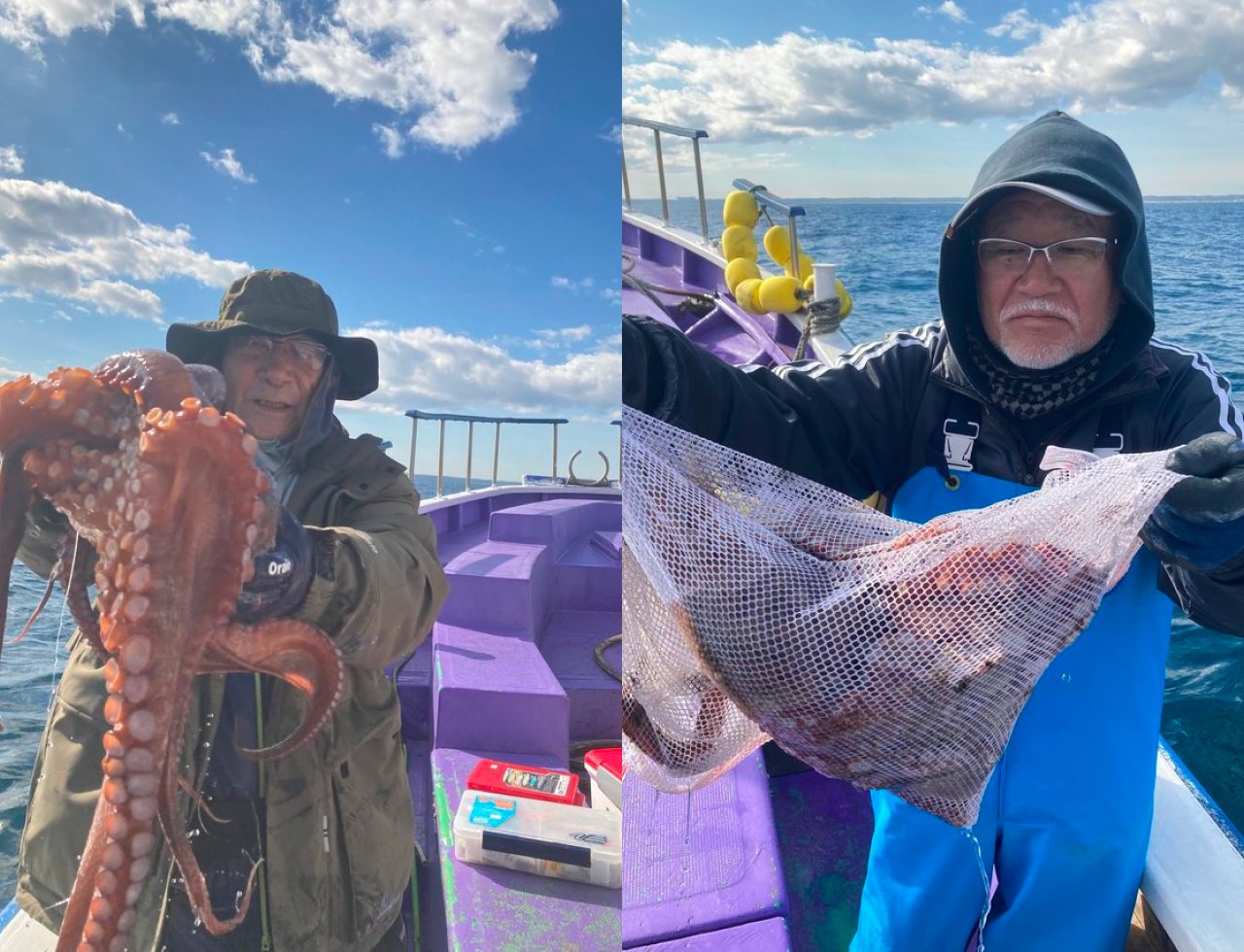 【釣果速報】茨城県利喜丸でマダコが超快釣！サイズも最大4.00kgと釣りごたえバッチリ！12月はモンスタータコを狙いに行きませんか？