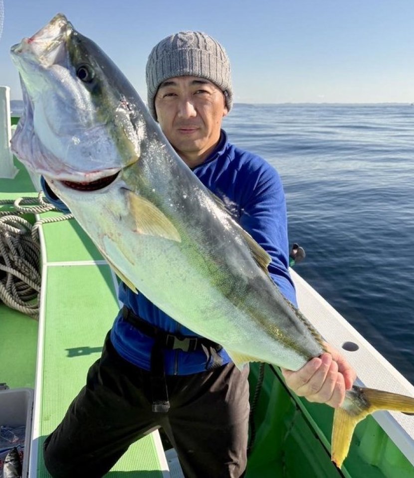 【釣果速報】神奈川県あまさけや丸が6.55kgの良型ブリゲットで好調！泳がせ釣りのダイナミックなファイトを絶対一度は体験して！