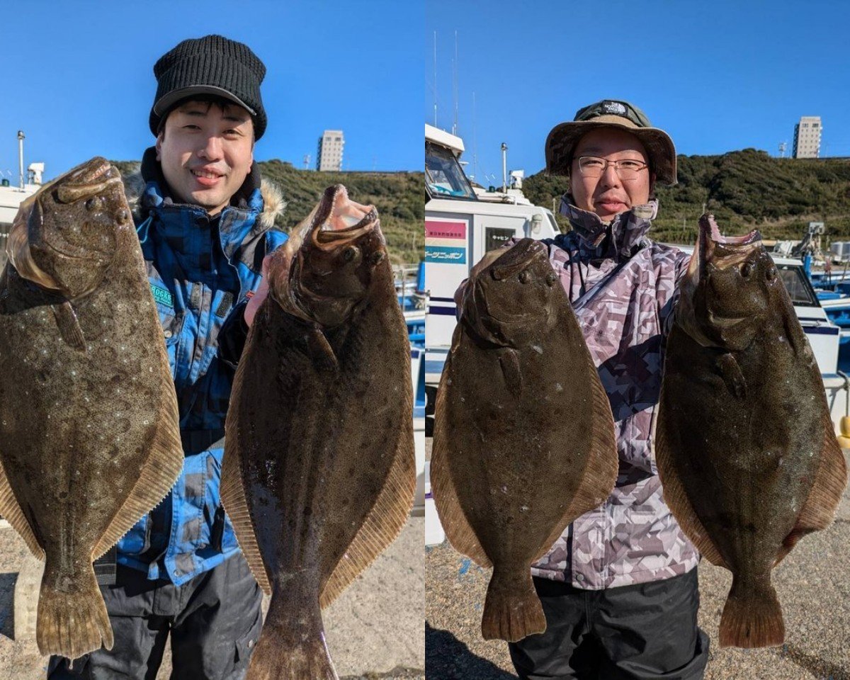 【釣果速報】1.3㎏の座布団出る！大型交じり食い順調のヒラメは千葉県隆正丸で狙いに行こう！