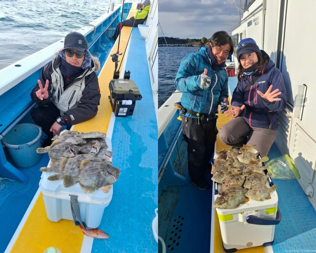 【釣果速報】時間を追うごとにサイズアップする大興奮の釣行！神奈川県成銀丸で尺クラスのカワハギをゲットしよう！