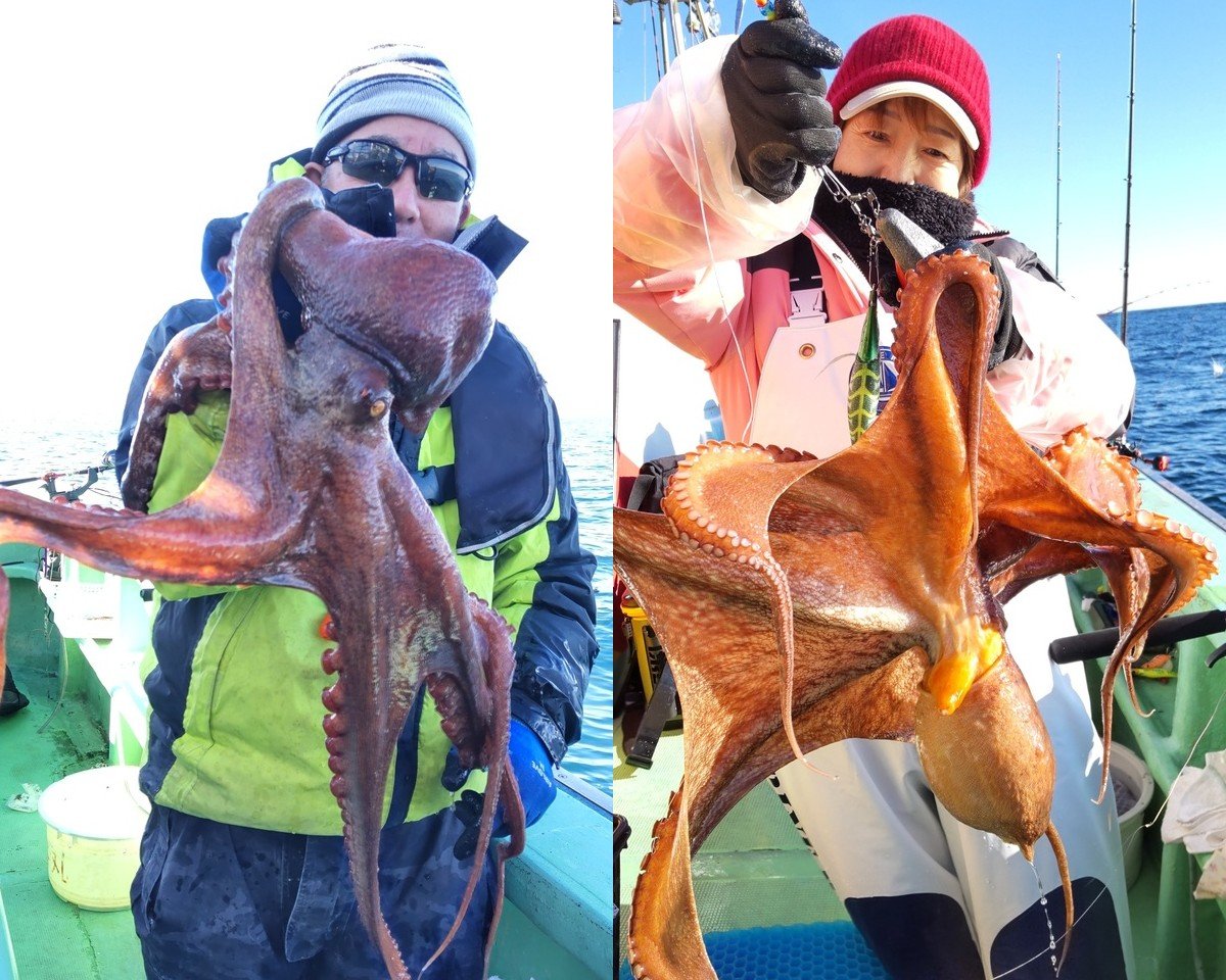 【釣果速報】茨城県仙昇丸でマダコが超快釣！サイズも最大3.6kgと釣りごたえバッチリ！モンスタータコを狙いに行きませんか？