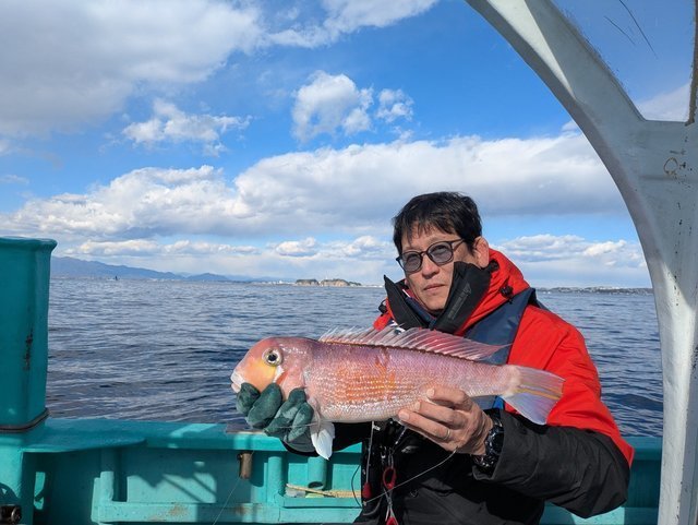 【釣果速報】神奈川県孝漁丸で50cmのアマダイのヌシを確保！トップシーズンの今は記録更新のチャンス！