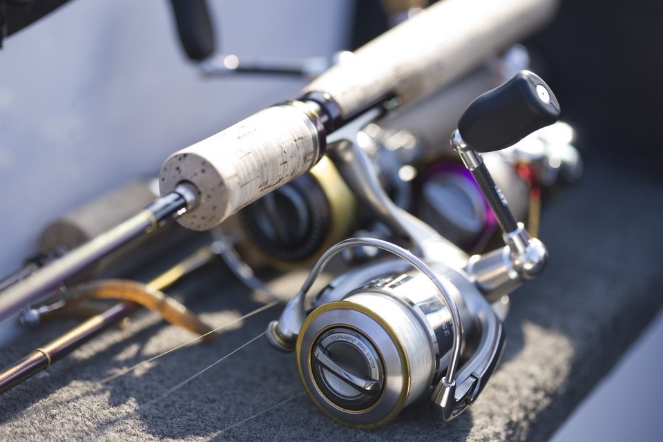 リール　釣り道具　写真