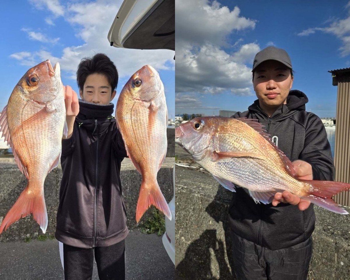 【釣果速報】千葉県富士丸で食べ頃サイズの良型マダイ上がる！多彩なゲストも見え釣行は大充実！